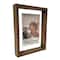 6 Pack: Expressions™ 4" x 6" Brown Linear Wood Float Frame by Studio Décor®